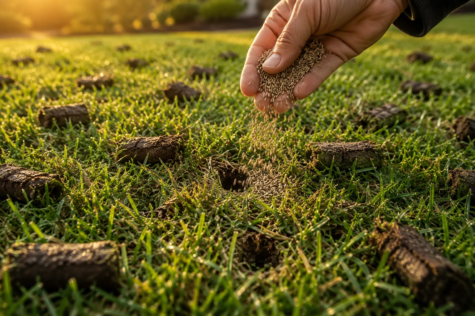Lawn Aeration in Charleston, SC T&T Lawn and Landscape