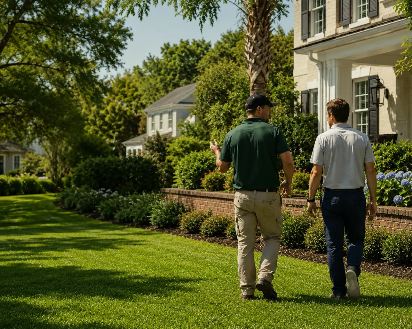 Walk and assess-T&T lawn and landscape