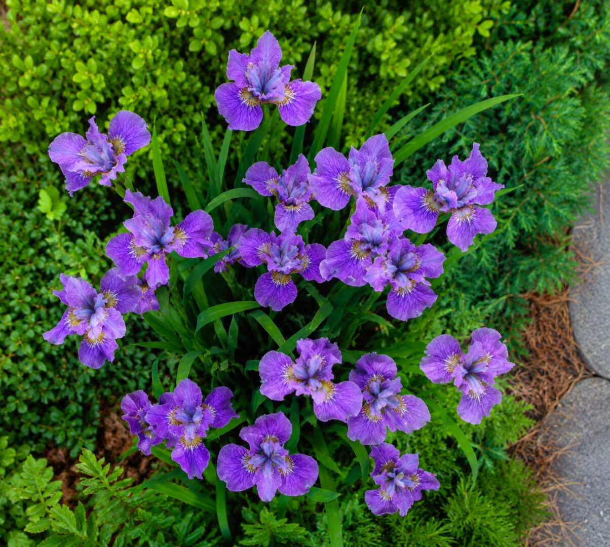 seasonal flower planting Charleston