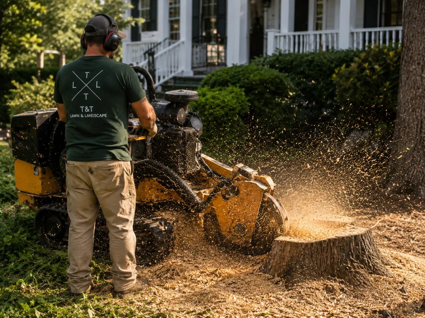 tree stump grinding Charleston